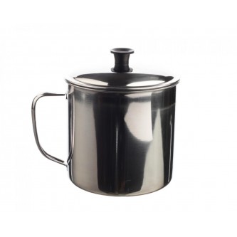 Кружка 1000мл нержавеющая сталь с крышкой Кружка 1000мл нержавеющая сталь с крышкой