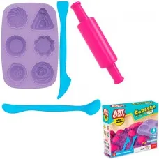 Набор для творчества Кинетический песок Вкусные пирожные, 500г 03624 ART SAND Набор для творчества Кинетический песок Вкусные пирожные, 500г 03624 ART SAND