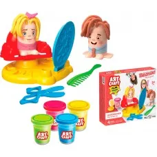 Набор для творчества Набор для лепки Веселый парикмахер, тесто 4х56г 03458 AЯT CRAFT Набор для творчества Набор для лепки Веселый парикмахер, тесто 4х56г 03458 AЯT CRAFT