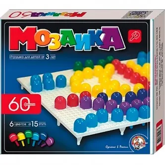 Мозаика 15/60 цветная 00963
