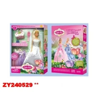 Кукла 8071 Прекрасная незнакомка с платьями, аксесс. в коробке Defa Lucy