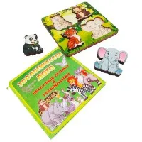 Деревянное Зоологическое лото 10в1 24 деталей 8570 Деревянное Зоологическое лото 10в1 24 деталей 8570