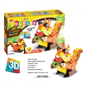 Констр-р 6896 Белка 275 дет. в коробке Констр-р 6896 Белка 275 дет. в коробке