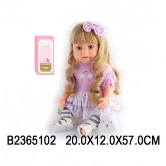 Кукла AD2801-30 Настенька в кор.