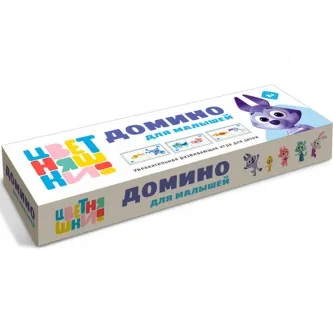 Домино Цветняшки большое 00023