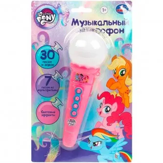 Микрофон Мой маленький Пони 30 песен,звуков HT569-R12 /120/