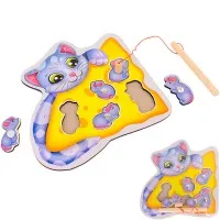 Деревянная Магнитная рыбалка Сыр ОА-00000425