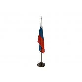 Напольный флагшток пластик коричневый, 1 шток