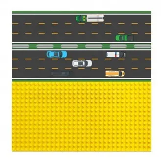 Игровое поле -19 для стола ЛЕГО-32 и 33 (500х500мм) c УФ Печатью