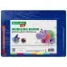 Доска для лепки А4, 280х200 мм, BRAUBERG KIDS, синяя, 7 отделений для пластилина, 2 стека, 274256